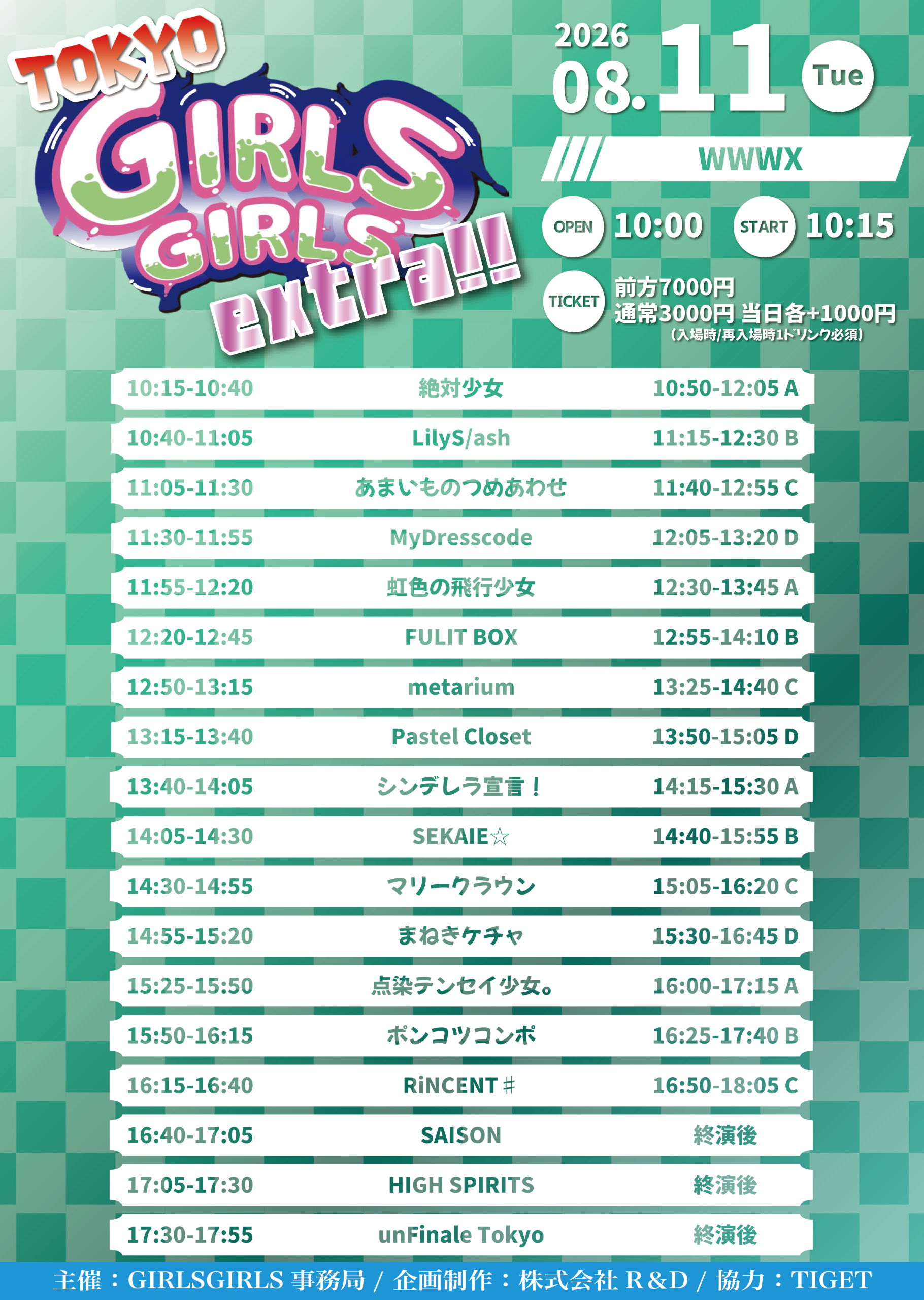 TOKYO GIRLS GIRLS extra!! 2
